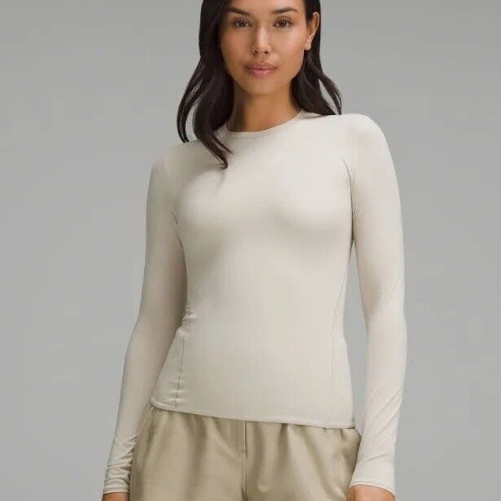 Lululemon Wundermost Ultra-Soft Nulu Crewneck Long-Sleeve Shirt